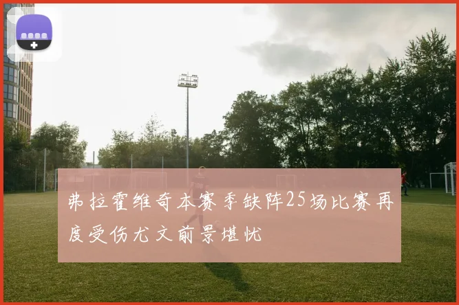 弗拉霍维奇本赛季缺阵25场比赛再度受伤尤文前景堪忧